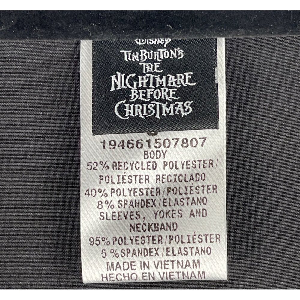 Disney Tooniforms Size Small The Nightmare Before Christmas Modern Classic Scrub - Picture 7 of 10